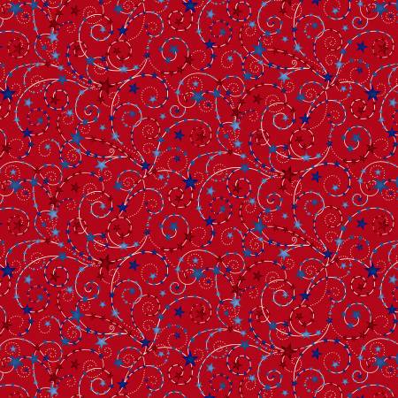 Star Spangled Wide Back