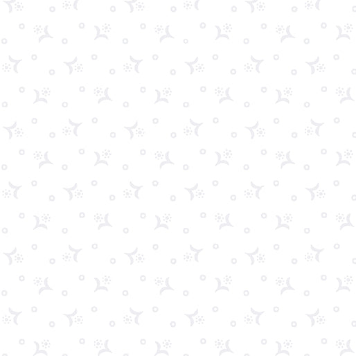 Calico flower on white