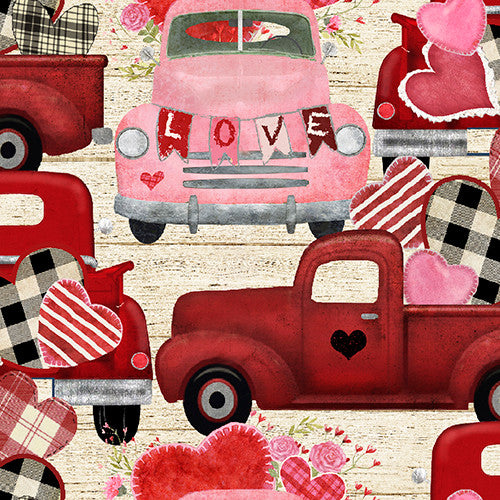 Hugs, Kisses, & Wishes fabric Collection