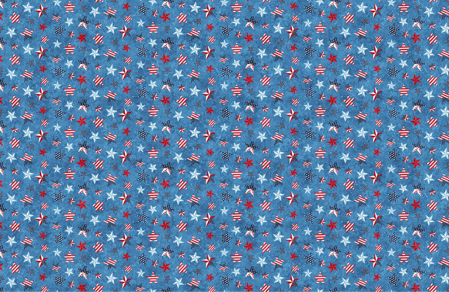 Red, White & Blue stars