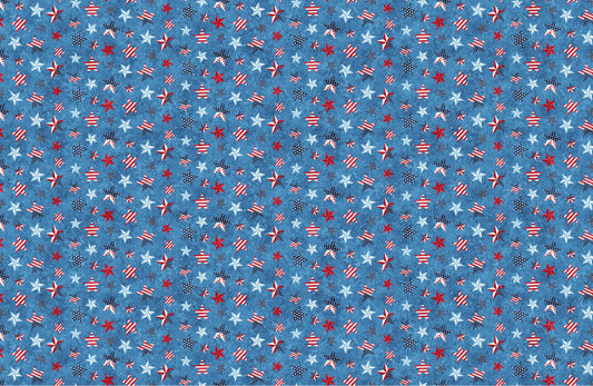 Red, White & Blue stars