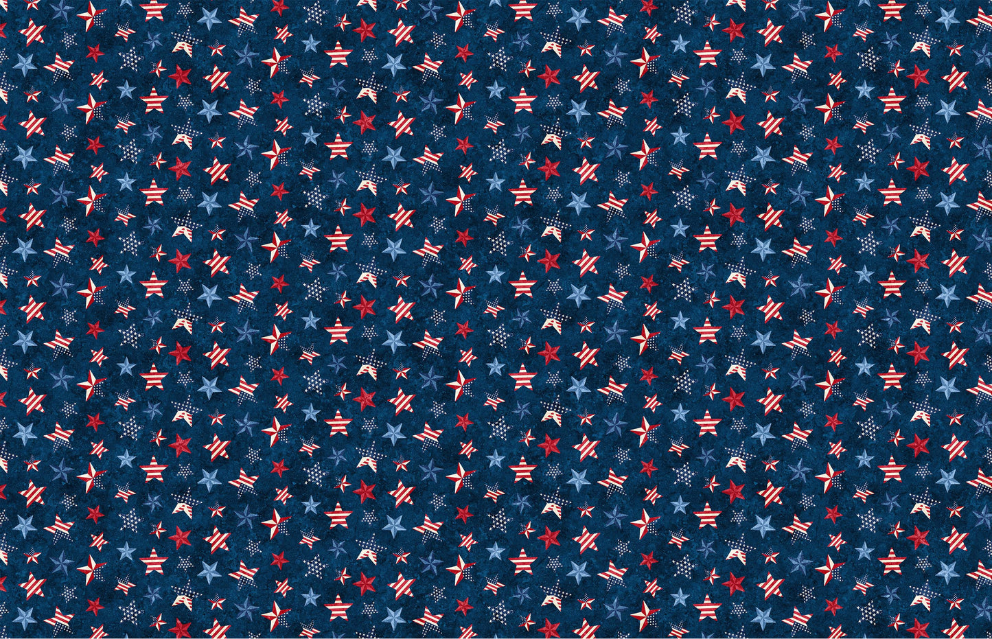 Red, White & Blue Stars