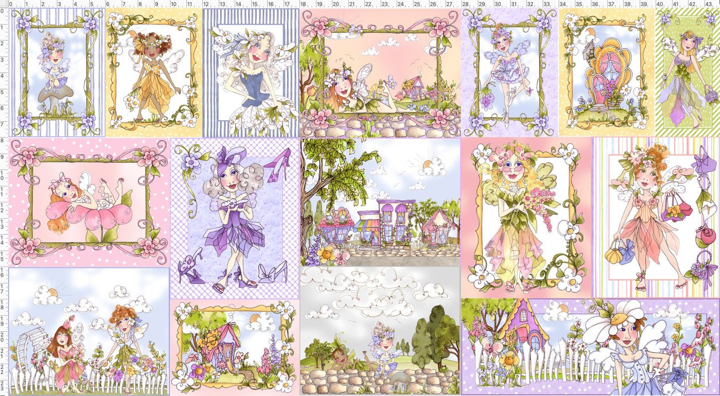 Very Fairy Fabric Panel